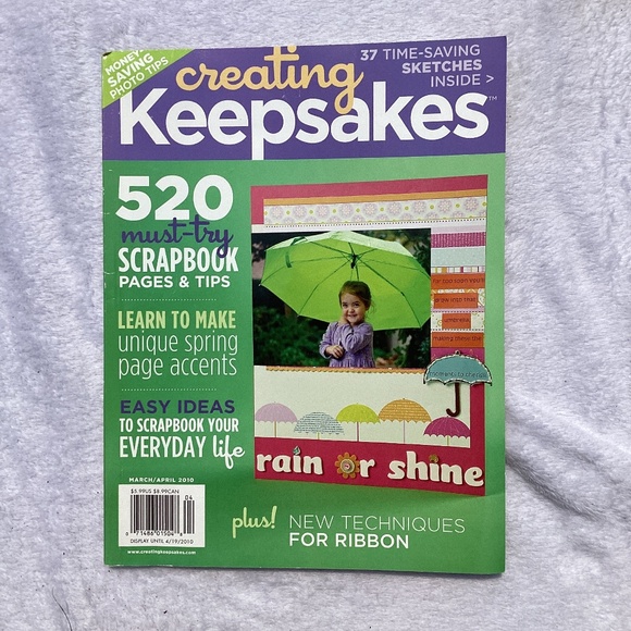 7 Creating Keepsakes Crafting Scrapbook Magazines - Picture 5 of 10